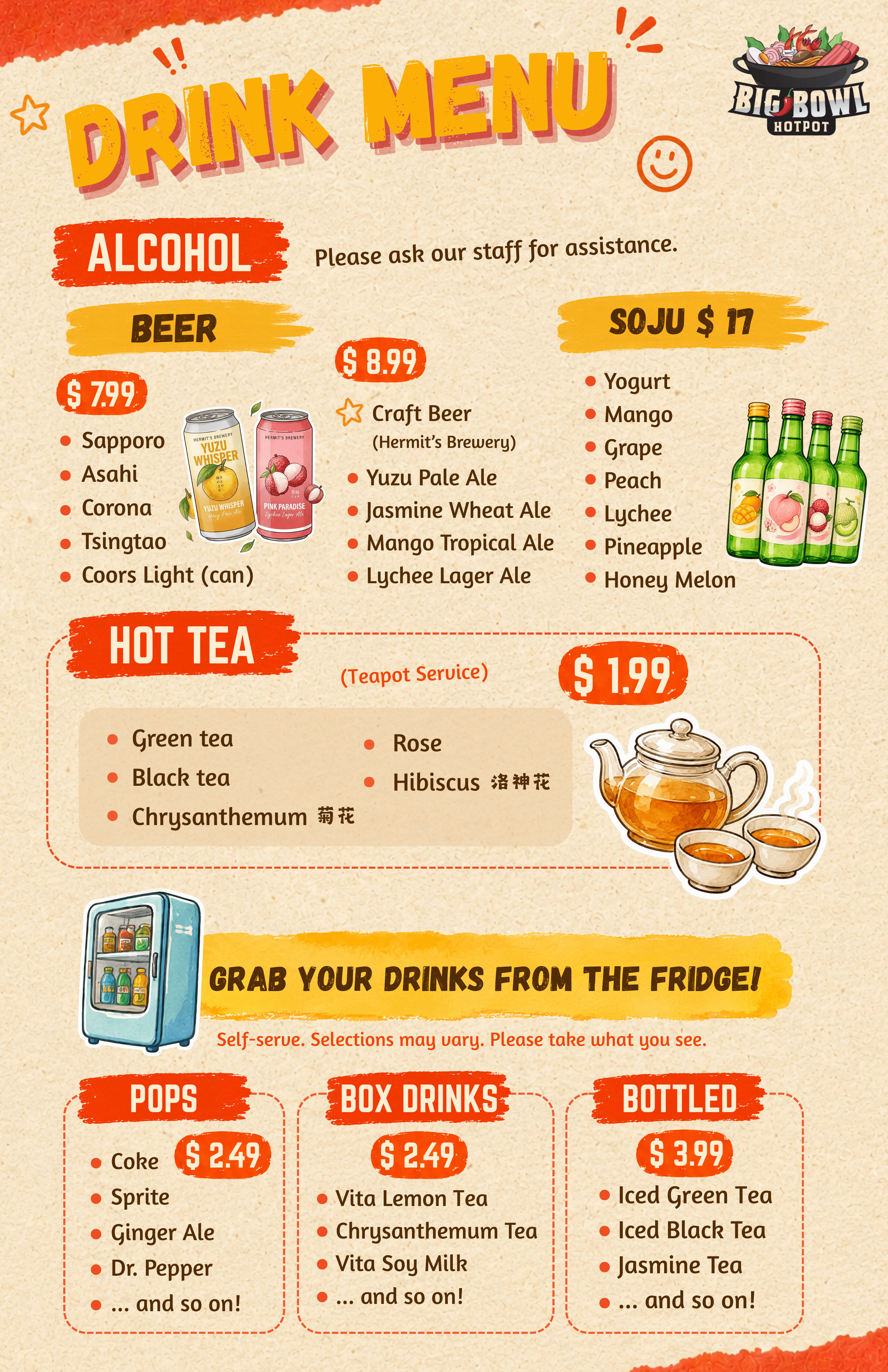Craft Beer + Hot Tea